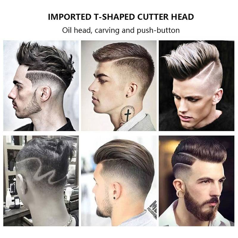 2020 USB T9 Hair Clipper Professional Electric hair trimmer  Barber Shaver Trimmer Beard 0mm Men Hair Cutting Machine for men