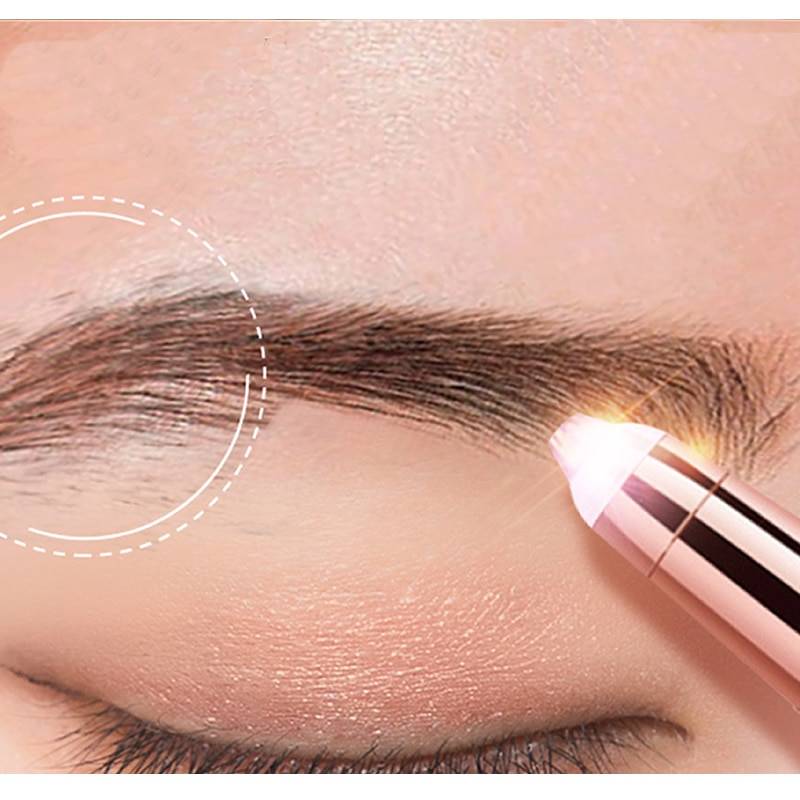 Eyebrow Epilator Maquiagem Profissional Completa Trymer Do Brwi Eye Brow Trimmer For Rasoir Visage Femme Make Up Eye Brow Shaper Beauty & Health