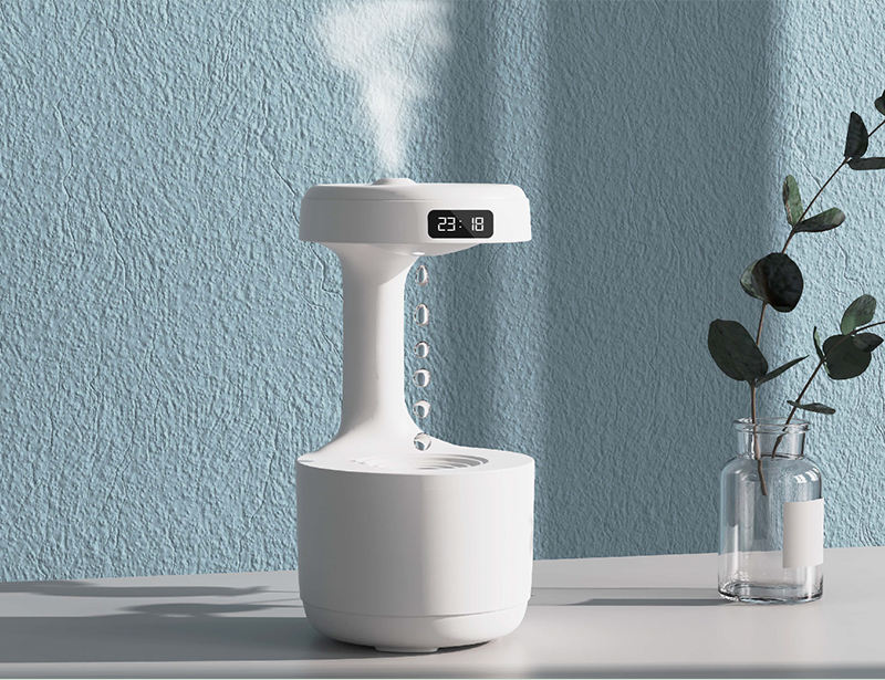 Anti-gravity Air Humidifier Mute Countercurrent Humidifier Levitating Water Drops Cool Mist Maker Fogger Relieve Fatigue